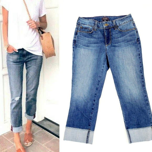 NYDJ Denim - NYDJ Dayla wide cuff capri